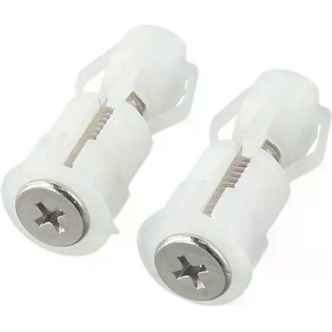 vis de fixation universelles pour abattant de WC, couvercle de cuvette, charnières de fixation, joint en caoutchouc extensible, bidet WC, trou borgne, couvercle de WC de salle de bain (1/5)