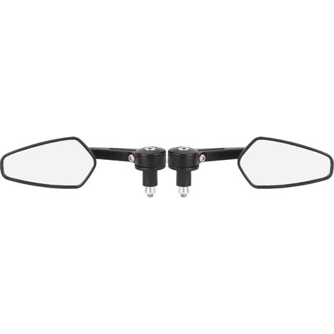 2 Rétroviseurs Moto Modifiés, Miroirs Latéraux Réfléchissants 22mm (1/5)