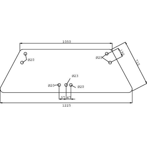 Parabrisas D7722T UNIVERSAL D7722T (1/2)