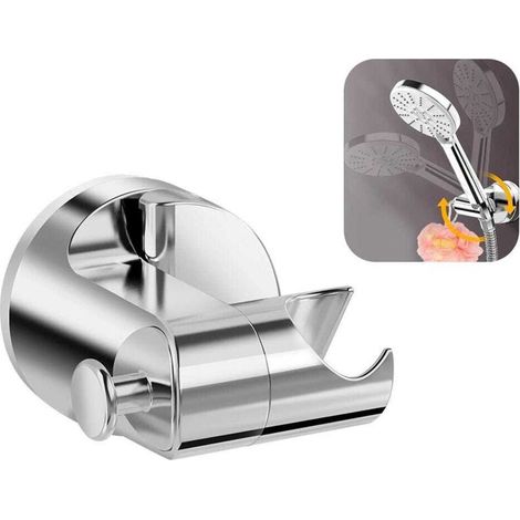 Duschkopfhalterung mit Saugnapf – Handbrausehalterung – Kein Bohren erforderlich – Ersatz-Duschkopfhalterung fürs Badezimmer (1/5)