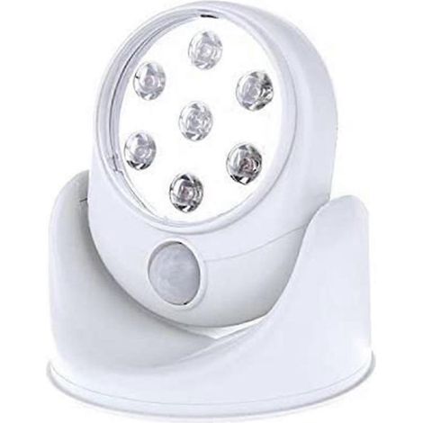Lampe de couloir rotative à 360° avec capteur de présence, veilleuse LED pour la maison ou tout autre lieu. Détection de présence. (1/5)