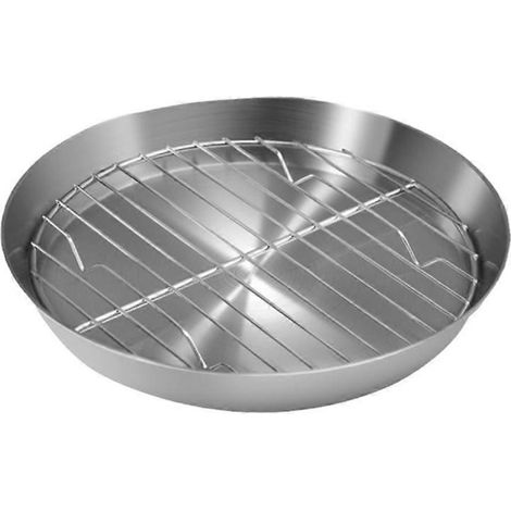 ensemble de plaque de cuisson multifonction en acier inoxydable avec grille en maille, support de cuisson en fil métallique pour la cuisine (1/5)
