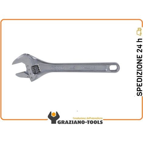 Beta 111E Chiave a rullino cromata regolabile con scala graduata - 34 - 250 mm (1/4)