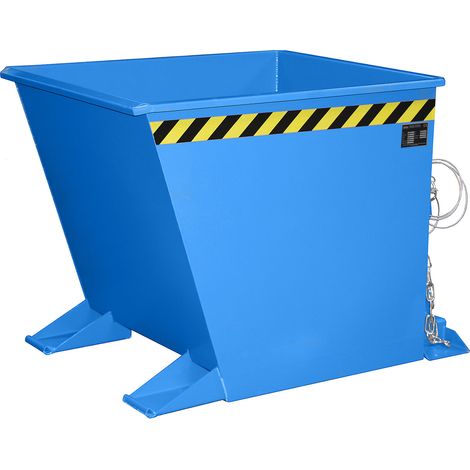 Bauer Südlohn Bac à copeaux SGU-RZ 55, peint, bleu clair