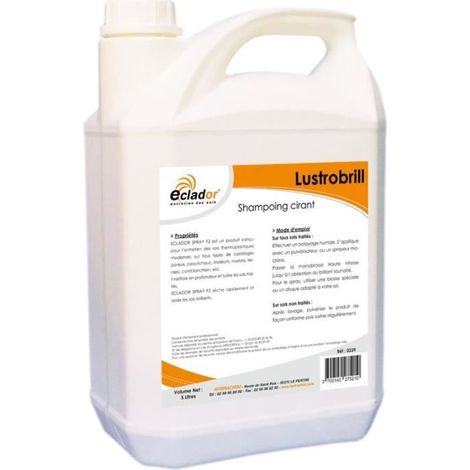 ECLADOR - Nettoyant sol - Tous types de sols - Lustrobrill - 5L (1/2)