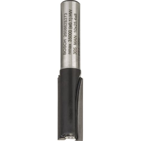 Fraise à rainurer 8 mm, D1 10 mm, L 25,4 mm, G 56 mm Bosch 2608628373