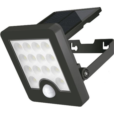 Proyector LED Solar 5W 4000K con Sensor Crepuscular y de Movimiento