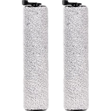 (2 pièces) Rouleaux de Brosse de Remplacement Compatibles avec l'aspirateur eau et Poussière sans fil Tineco iFloor 3/ Floor One S3/ iFloor 2, Kit D'accessoires de Pièces de Rechange (1/4)