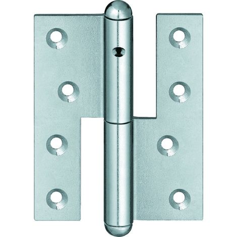 Simonswerk Zt-Türband Baka® Q1 160 160mm 2-teilig DL Rundkopf Stahl verzinkt (1/4)