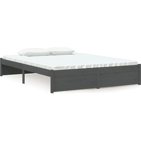 Maison Exclusive - Estructura cama doble sin colchón madera maciz (1/5)