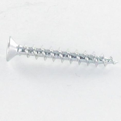 Vis PVC Tête fraisée bombée TFB Phillips 4.3X16 Acier zingué RAL8003-1 pièce