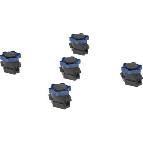 Geberit Accessoires - Pieds pour receveur de douche jusqu’à 120 cm, 5 pièces 554.954.00.1 (1/2)