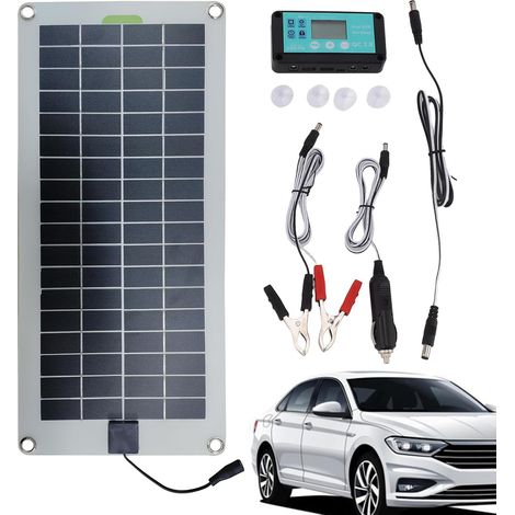 Chargeur de batterie , sans entretien, ne pas autoriser la batterie pour le stockage de 30 W 12 V. Chargeur de stockage auto-solaire (1/5)