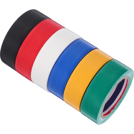 MAGICLULU 6rollos Cinta Aislante De Cintas Aislantes Anchas (1/5)