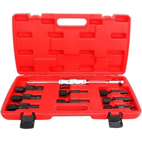 KIT ESTRATTORE PER CUSCINETTI INTERNI MARTELLO SCORREVOLE 9 PEZZI