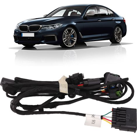 Le kit de faisceau de câblage du pare-chocs avant convient aux BMW Série 5 2017-2022 (numéro de pièce : 61129863978). (1/5)