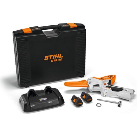 Stihl Akku-Gehölzschneider GTA 40, Set mit 2 x AS 2 und AL 5-2 und Koffer (1/5)