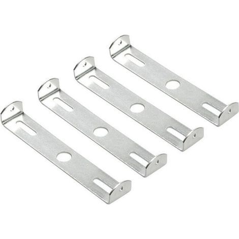 Support de Fixation Plafonnier 115mm 4 Pièces Plaque de Base Luminaire Suspendu Lustre Plafond (1/4)