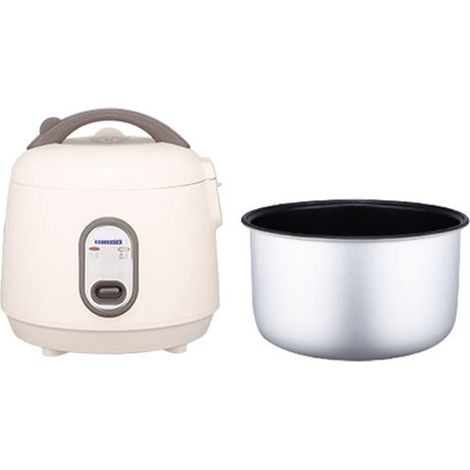 Cuiseur à riz électrique 2L 400W avec panier vapeur et accessoires, cuve antiadhésive pour cuisson parfaite et facile (1/5)