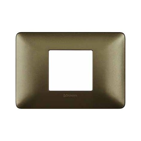 Plaque Matix 2 modules - Couleur titane AM4819MTA (1/2)
