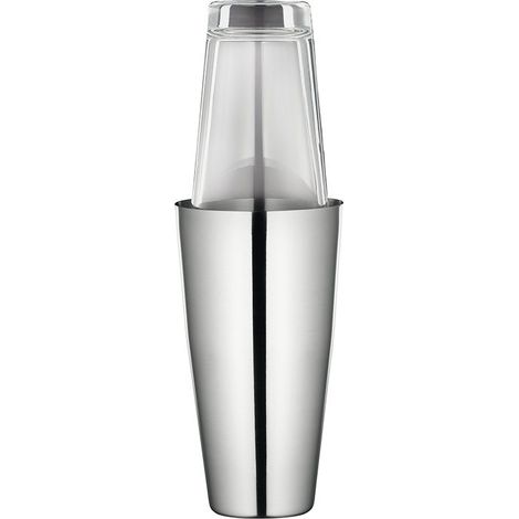 Coctelera Boston Cilio, vidrio/acero inoxidable, 0,4 L (1/2)
