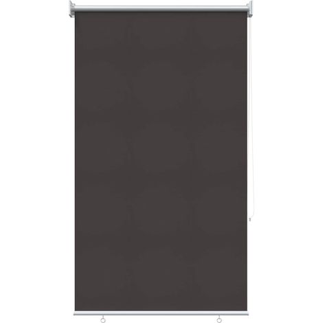 Persiana enrollable exterior con protección UV Gris antracita vidaXL