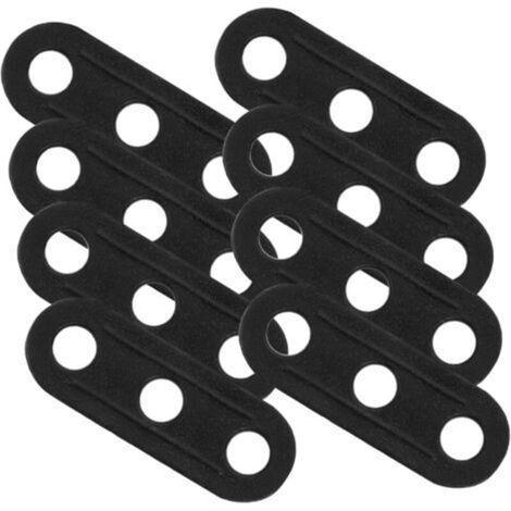 50 Pièces Boucles de Serrage de Corde Réglables pour Tente Tendeurs Dérapants avec Orifices Accessoires Résistants Au Vent pour Haubans de Camping (1/5)