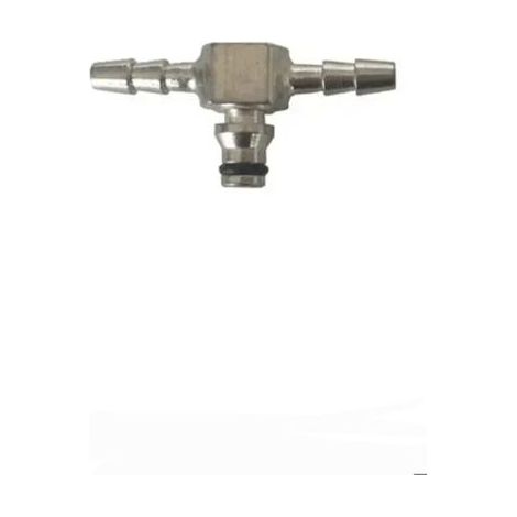 Connecteur en T Métallique pour Retour Injecteur Common Rail Diesel avec Joint, 1 Pièce