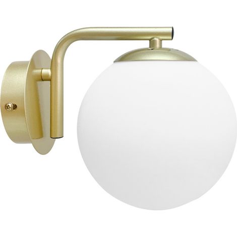 Applique AMADEO Candellux ottone sfera vetro E14 40W (1/2)
