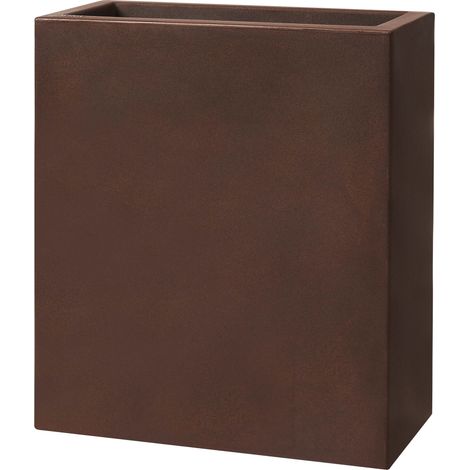 Vaso 79x39x90 cm in Polietilene Schio Tower Maxi 80 Bronzo (1/2)