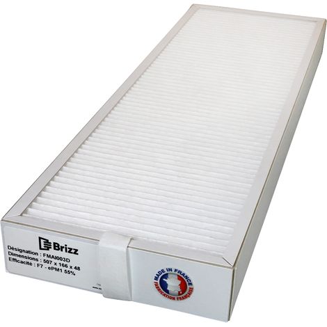 Filtre compatible VMC WS320/470 MAICO - contenu : 1 F7 (1/2)