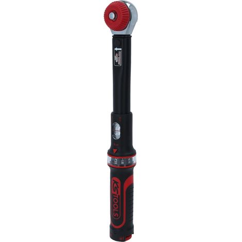 KSTOOLS Drehmomentschlüssel ERGOTORQUE Präzision 1/4'' 1-5Nm - 350mm - 516.1422