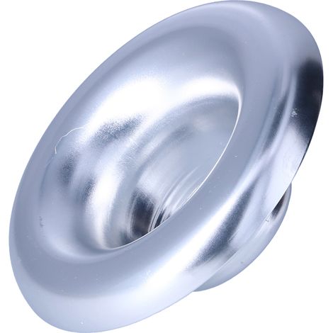 Adaptateur de cornet d'admission d'air froid de 4 pouces pour turbocompresseur, garniture en alliage d'aluminium usiné CNC, pièces automobiles argentées (1/5)