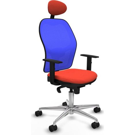 Piqueras y Crespo Chaise Ergonomique Orange Foncé Bureau (1/3)