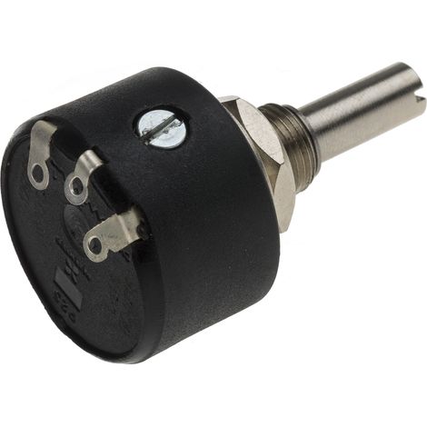 Potentiomètre Rotatif RS PRO, 50O max, Ø axe 6 mm, Montage panneau ( Prix pour 1 ) (1/3)