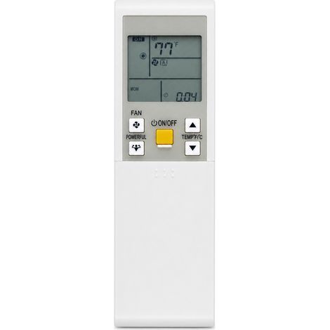 Mando a distancia para aire acondicionado compatible con Daikin ARC452A21, sin configuración (1/5)