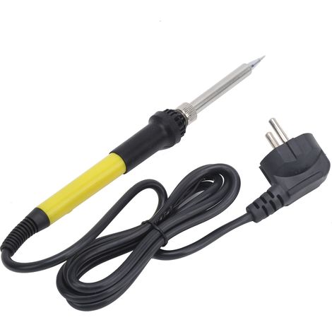 TU-907C-120W Temperature-Controlled Soldering Iron (Yellow) European Standard 220V (1/4)