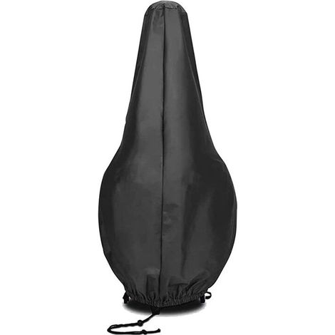 122 x 21/61 cm Runde Feuerstelle Wasserdichte Abdeckung Outdoor Feuerstelle Abdeckung Grillabdeckung BBQ Schutzhülle mit Kordelzug für Outdoor MUMU (1/4)