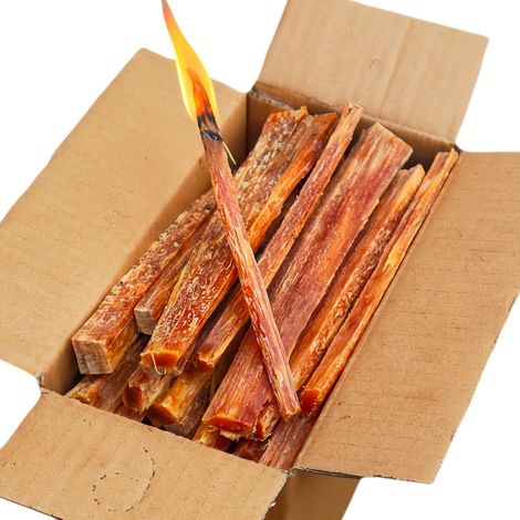 Allumettes flammes - Allume-feu pour cuisinières, barbecues, cheminées, feux de camp - Bois d'allumage - 1 000 g (1/5)