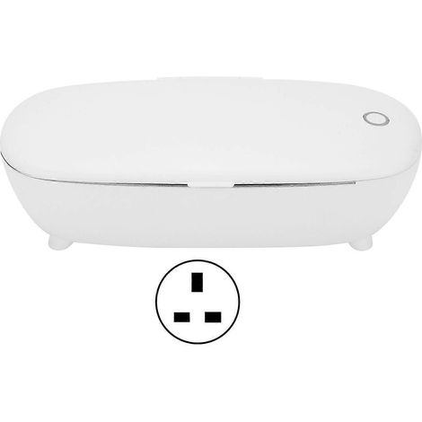 450 ml Mini-Ultraschallreiniger für Schmuck und Brillen, 46 kHz, UK-Stecker, 220 V