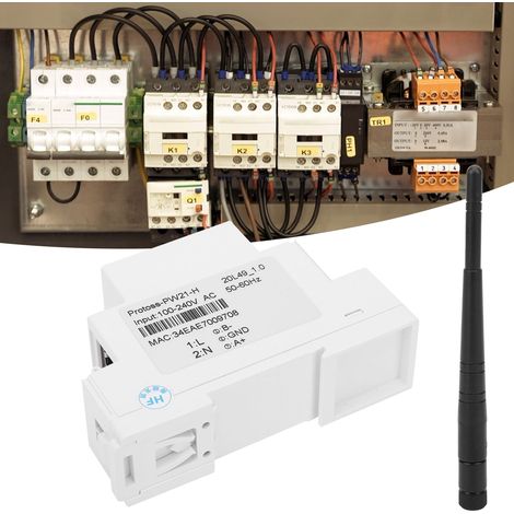 Serveur série RS485 vers Wi-Fi/Ethernet MODBUS TCP IP Alimentation CA 100-240 V (1/5)