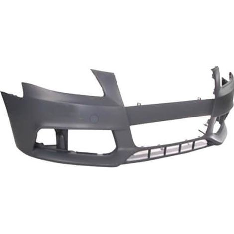Pare-choc avant à peindre avec trous radars Audi A4 4 B8 phase 1 2008-2011