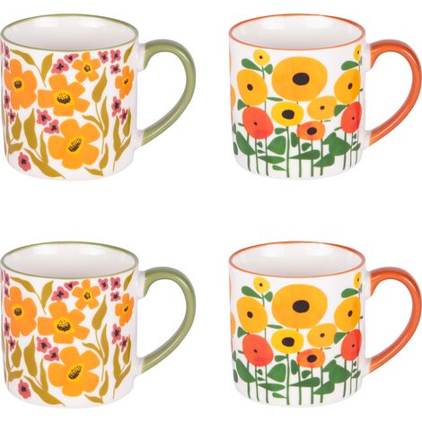 Table Passion - Coffret de 4 mugs Bloom Héritage 35 cl (1/2)