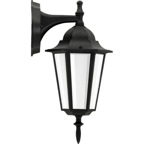 Retro Gartenwandleuchte Liguria E27 IP43 schwarz Goldlux 201935 (1/2)