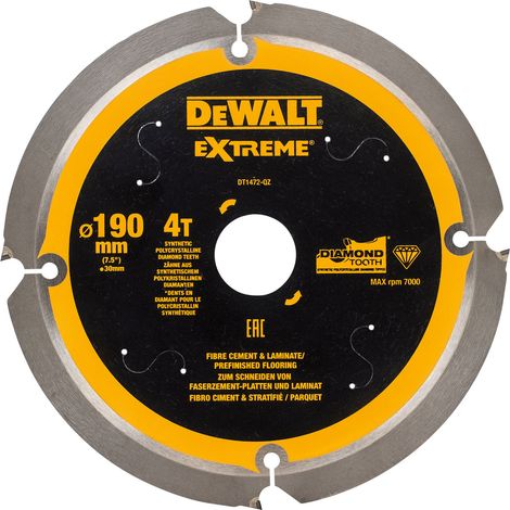 Extreme Pcd Fibre Cement Saw Blade 190 X 30Mm X 4T
