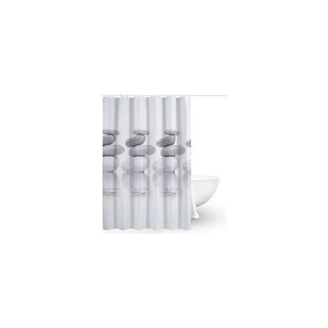 Rideaux de Douche, Rideau de Douche Tissu, Rideau de Douche Anti-moisissure, Rideau de Douche Imperméable, Polyester, Lavable en Machine(180CMx180CM)