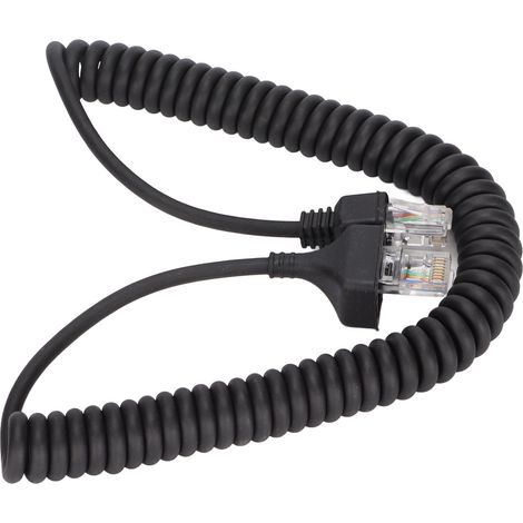 Câble micro 8 broches remplacement pour talkie-walkie Kenwood TK-868G TK-768G TK-862G, fil microphone haut-parleur (1/5)