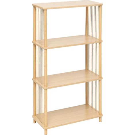 Étagère 4 Niveaux "Kord" 110cm Naturel (1/5)