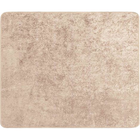 Pasillo de alfombra MARSA Beige 80 x 100 cm Poliéster y PVC vidaXL