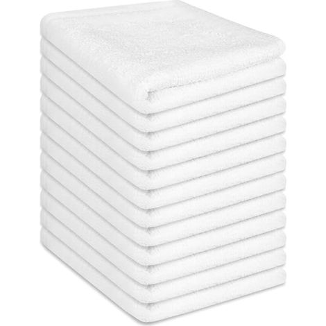 Paños De Limpieza - Absorbentes - No Suelen Deshilacharse - Para Cocina Auto Vidrios Y Suelos - Paño ×12 (1/5)